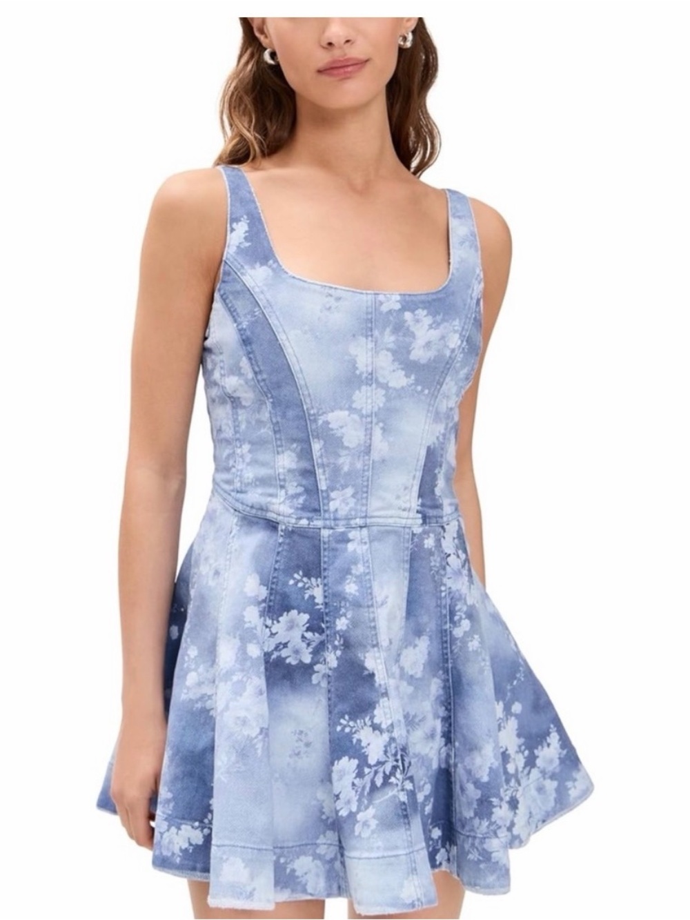 LoveShackFancy Piero Floral Mini Dress